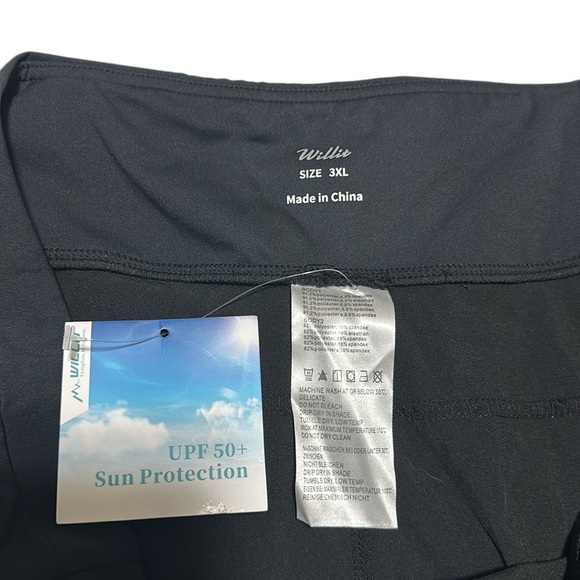 Willit NWT Women's 5" Athletic Running Quick Dry High Waisted Black Size 3XL - Picture 7 of 14
